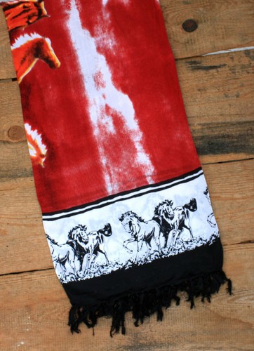 Sarong pferde pareo - pareo, tuch