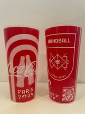 Coca Cola Paris 2024 JO Sammel Becher Collector Cup Olympics Olympia Handball