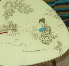 Cocktailtisch edel Glasplatte