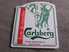 Bierdeckel ,  Carlsberg , Imported Beer
