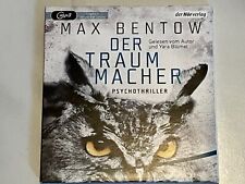 Max Bentow Der Traummacher 1 MP3 gel. vom Autor und  Daraus Blümel 10h 20min