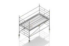 GÜNSTIG Rollgerüst 2,85 m x 1,50 m | AH 3,2 m | Fahrgerüst SCHNELLE LIEFERUNG