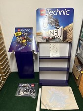 LEGO® Austellungsstück System Technic 90er Display Poster Regal Fensterfolie RAR