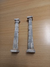 Aquarium Deko 2 stehende Säulen Höhe 18cm Dekoration Griechenland Italien Antike