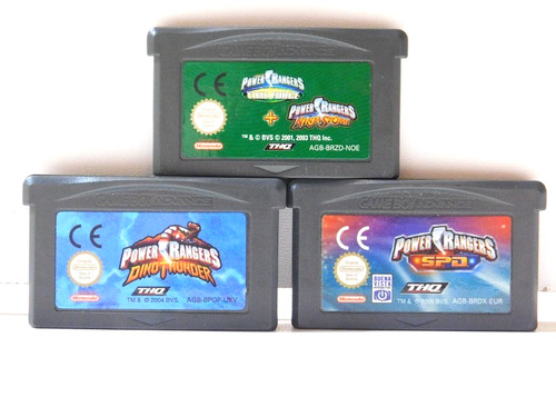 Gba power rangers - power, ,dino