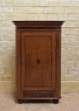 ANTIK! Eckschrank restauriert Eckvitrine Spätbiedermeier um 1870-1900 Eiche