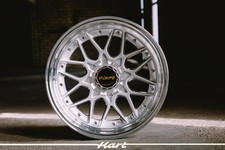 4 X 18 Zoll 5X120/5X114.3 HART HR83 Silber Räder: Passt Für BMW, Lexus, Mazda