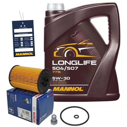 Mannol 5w30 longlife öl - 5l,