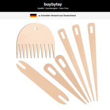 Holz Handwebstuhl Set 7-teilig