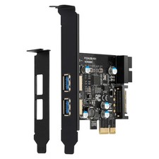 PCI-E zu USB 3.2  Adapterkarte, 5 Gbps PCI Express (PCIe) Erweiterungs3498