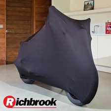 Motorrad Super Soft & Stretch Indoor Motorrad Staubschutz - Schwarz