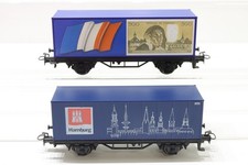 H0 Märklin Containerwagen Frankreich Hamburg AC Konvolut N107