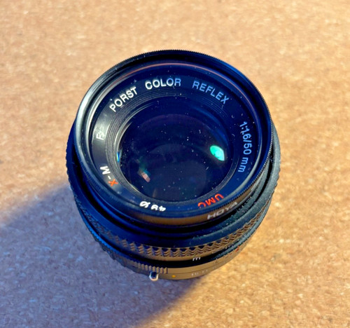 Porst color reflex 1 6 - mm, f/1.6