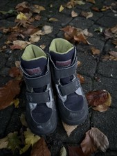 Winterboots Winterschuhe Pepino Ricosta 29 blau Klettverschluss mit Reflektoren