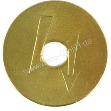 Wertmarke Jeton Sonnenstudio Solarium, Token für Münzautomat komp. Holtkamp