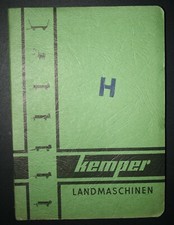 Alte Ersatzteilliste : Kemper - Landmaschinen / H / Ladomat-Normal / Typ "LN"