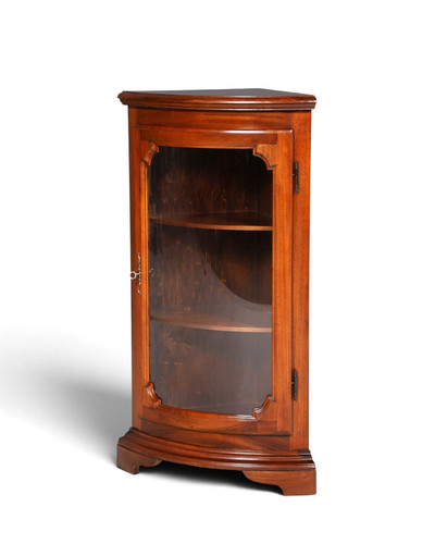 Englische eckvitrine mahagoni - englische,