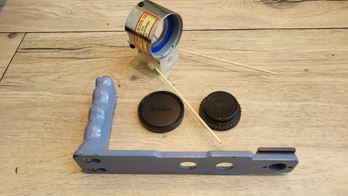Nikonos und blitzschiene - ii:,
