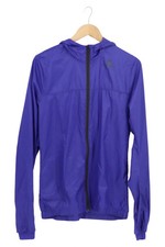 ADIDAS Trainingsjacke Herren Sport Freizeit Blau Nylon Reißverschluss Gr. S 46