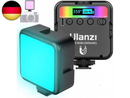 Led videoleuchte rgb mit - led,