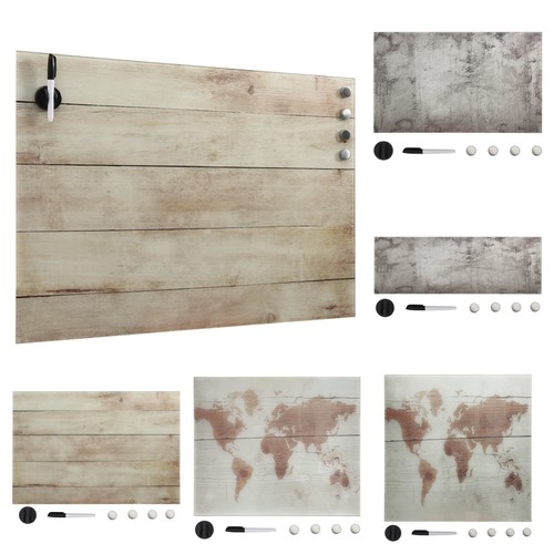 Magnettafel wandmontage glas - magnettafel,