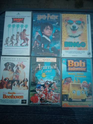 Vhs filmsammlung kinderfilme - filmsammlung,