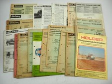 Posten Holder Pumpen Spritzgeräte Betriebsanleitung Ersatzteilliste 1968 bis 199