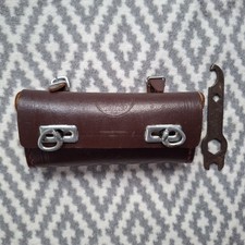 Wittkop Werkzeugtasche Fahrrad Satteltasche mit Riemen F & S Werkzeug Tasche Alt