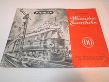 ++ H65 Märklin 753 Spur 00 Die elektrische Miniatur-Eisenbahn von 1949