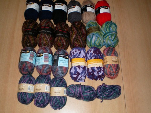Wolle wollpaket konvolut - wolle,
