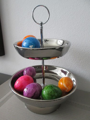 Etagere silber keramik - silber,