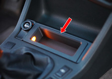 BMW E30 Front Ashtray Delete