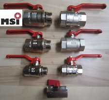 Kugelhahn Absperrhahn Wasserhahn 1/2" - 3" Messing Kugelhahn mit Hebel Wasser