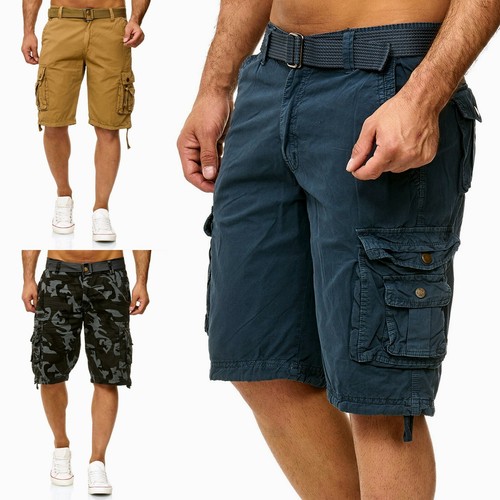 Mens cargo shorts short pants - mens,