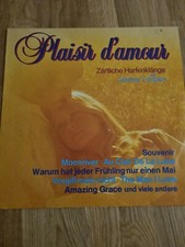 LP Plaisir d amour zärtliche Harfenklänge mit Johnny Teupen 