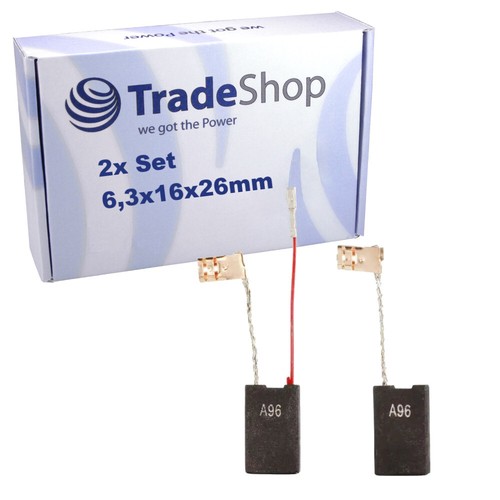 Motorkohlen kohlebürsten - 2x,