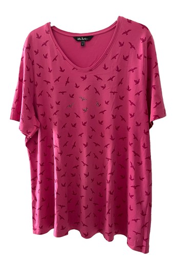 Ulla popken shirt tunika pink - shirt,