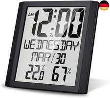 Lancoon Große Wanduhr mit
