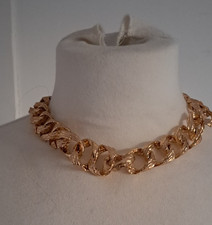 Zara klobige goldfarbene