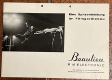 Beaulieu R 16 electronic mit Preisliste zu Zubehör, 14 Seiten