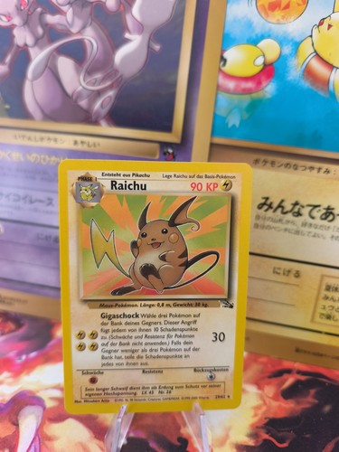 Pokemon karte card raichu - karte,