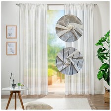 Vorhang Leinen Transparent