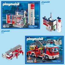 Playmobil * FEUERWACHE 4819 4820 4821 4822 4825 7465 * ERSATZTEILSERVICE *