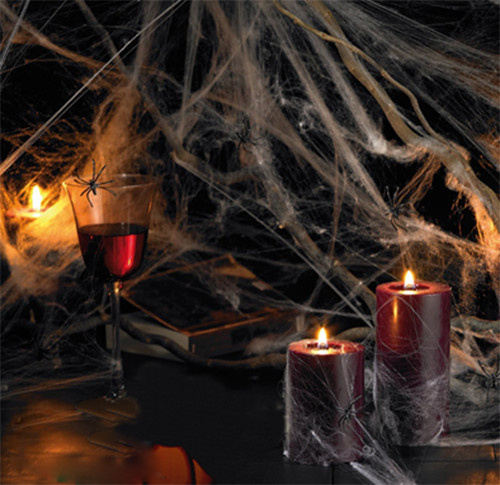 Halloween deko spinnennetz - deko,