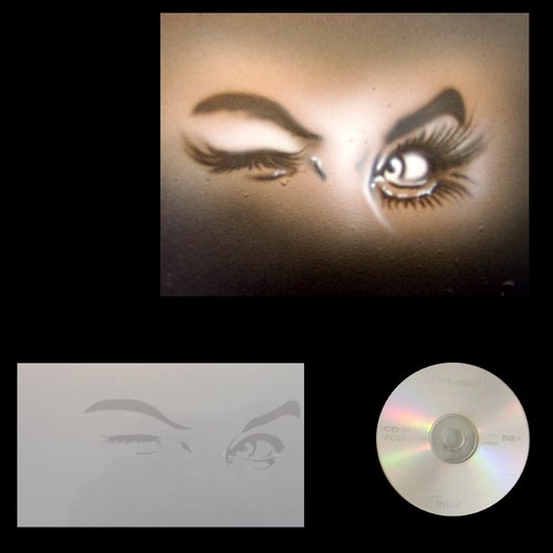 Airbrush schablone step - schablone,