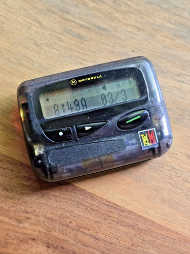 Motorola telmi pager 1990er - telmi,