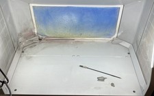 Absauganlage 9m³/min LED-Beleuchtung Drehregler Doppellüfter mit Ersatzfilter