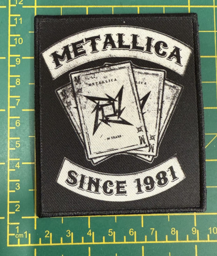 Metallica anniversary card - metallica,