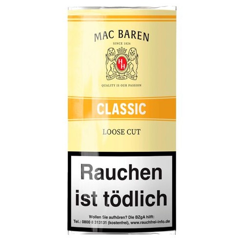 Mac baren classic loose cut - classic,