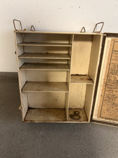 Alte Luftschutz-Hausapotheke Blechkasten Hausapotheke 2.Weltkrieg/Dachbodenfund